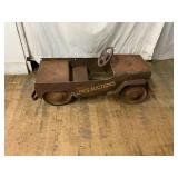 Jeep Metal Pedal Car with Steering Wheel