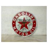 Texaco Gasoline Metal Sign