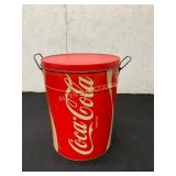 Vintage Coca-Cola Metal Storage Tin