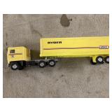 Two Ertl Kenworth Ryder Toy Trucks