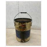 Vintage Gulf 5-Gallon Metal Can