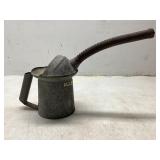 Metal One Quart Liquid Oil Can