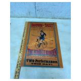 Barnum & Bailey Wooden Poster