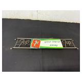 7UP Metal Rack Sign with Reversible Message