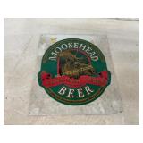 Moosehead Beer Metal Advertising Sign