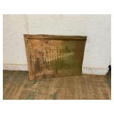 Rustic Metal Pepsi Advertising Sign