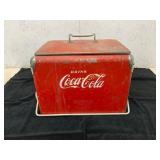 Coca-Cola Metal Cooler with Handle