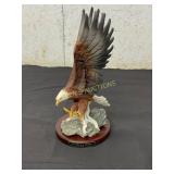 Eagle Figurine Sheltering Wings
