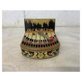 Tin Lithograph Toy Piano with Hand Lever
