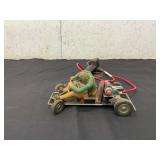 Vintage Remote-Controlled Toy Racing Go-Kart
