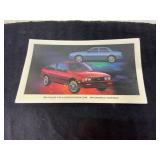 1984 Chevrolet Cavalier Promotional Poster