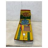 Tin Tabletop Skee-Ball Game