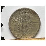 1919 Standing Liberty Quarter 90% Silver