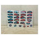 Richard Petty-Themed Metal Sign With Car Graphics