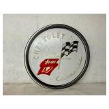 Corvette Tin Round Metal Sign
