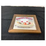 Framed Banana Splits