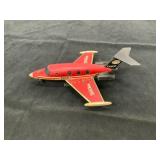 Tonka Learjet Toy Airplane with Red Finish