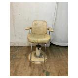 Mid-Century Adjustable Swivel Barber Chair