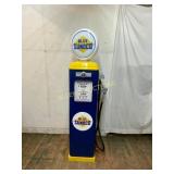 Blue Sunoco Gas Pump