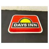 Days Inn Metal Advertising Sign
