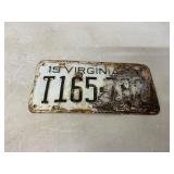 Virginia License Plate