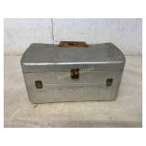 Vintage Aluminum Fishing Tackle Box