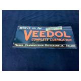Veedol Complete Lubrication Tin Sign