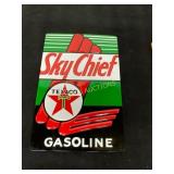Texaco Sky Chief Gasoline Tin Sign
