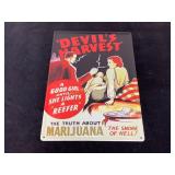 Metal Sign Reproduction of Devil