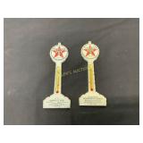 Texaco Advertising Thermometers