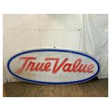 True Value Oval Advertising Sign