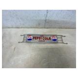 Metal Pepsi-Cola Advertising Wall Sign