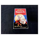Porcelain Western Super-X Advertising Sign