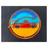 Metal Sign With Gone Fishing
