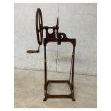 Cast Iron Hand-Crank Device with Flywheel