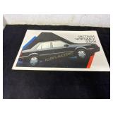 Cardboard Spectrum Notchback Sedan Advertisement