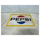 Metal Double-Sided Pepsi Sign