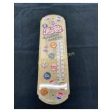 Metal Pepsi-Cola Thermometer