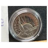 1986 Liberty Half Dollar Proof Coin