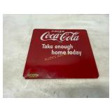 Double-Sided Tin Coca-Cola Sign