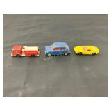 Three Die-Cast Toy Vehicles