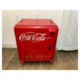 Coca-Cola Cooler on Casters