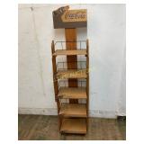 Wooden Coca-Cola Display