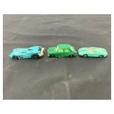 Three Die-Cast Toy Cars