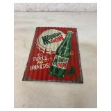 Mountain Dew Tin Sign