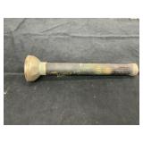 Metal Flashlight with Ribbed Handle