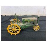 Cast Iron John Deere Toy Tractor Model