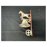 Cast Iron Horse Wall-Mount Bell