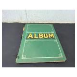 Scrapbook Album with Comics, Postcards, and Epheme