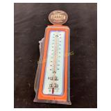 Vintage-Style Gas Pump Thermometer Sign